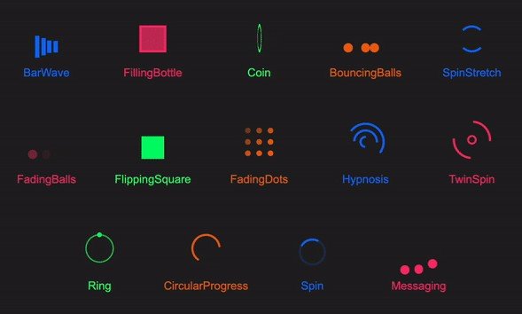React wrapper for the CSSFx collection (loading animation only)