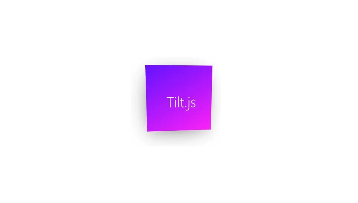 Tilt.js