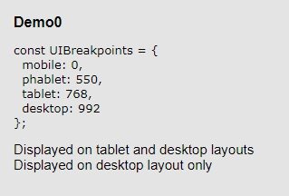 Responsive breakpoints in React