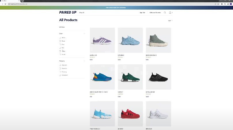 Shoe store application made with the MERN stack and Stripe API