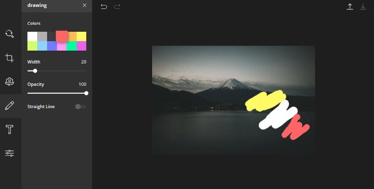 Simple image editor built with React, MobX, TypeScript
