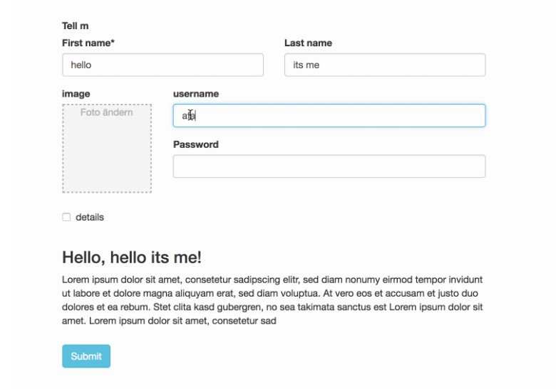 Simple Layout Field to offer a variety possibilities to react-jsonschema-forms