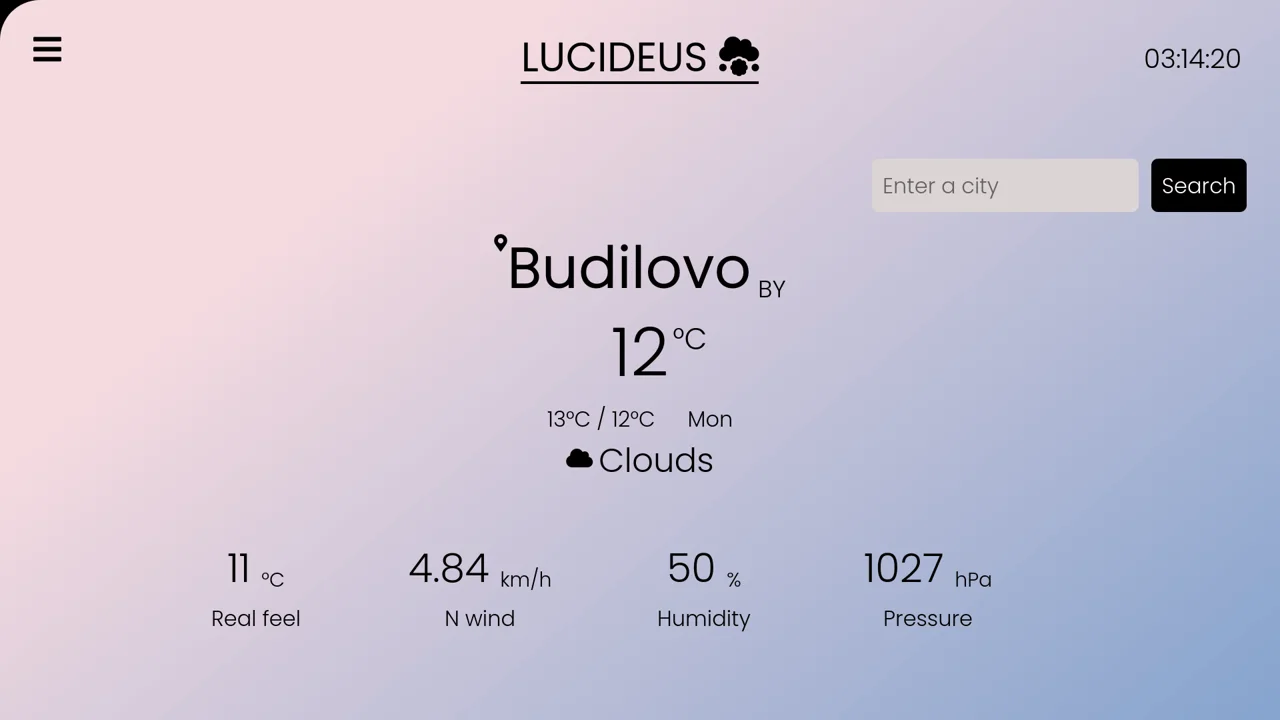 Weather App Using Fetch API