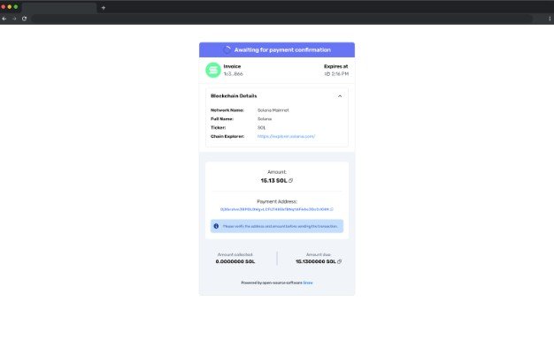 Snow - A high-performance alternative to popular cryptocurrency payment gateways such as CoinGate, BitPay