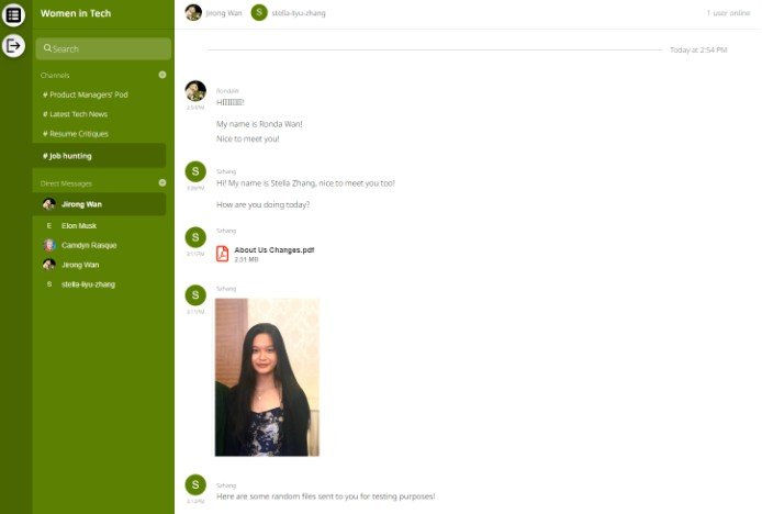 A fullstack Real time chat application using ReactJS, HTML5 and CSS3