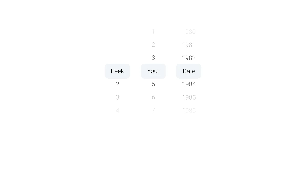 React Native Date Picker