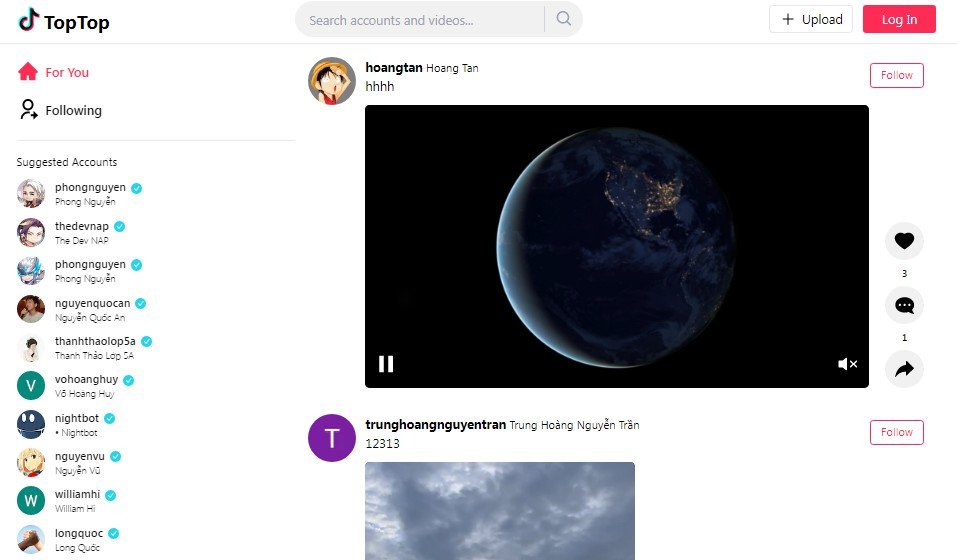 A fullstack TikTok clone with Nextjs, Prisma, trpc