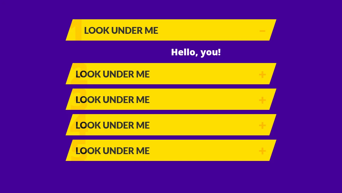 Collection of free HTML <details> & <summary> with CSS code examples