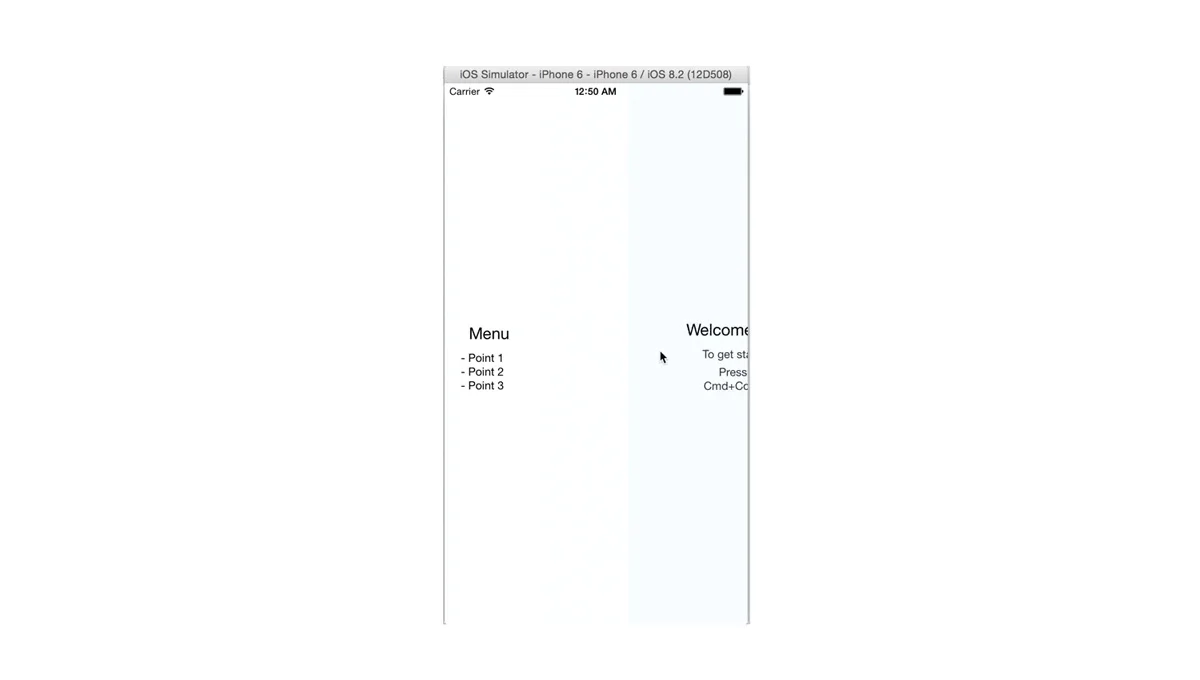 Customizable Side Menu For React Native