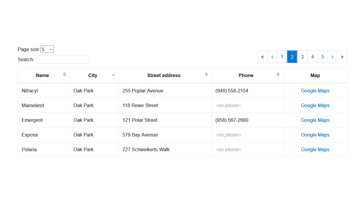 react-data-components