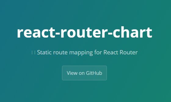 Static route mapping for React Router