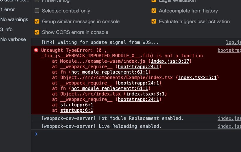 Step-by-step guide on compiling C++ codes with Emscripten into wasm and using it with Webpack + Typescript + React setup