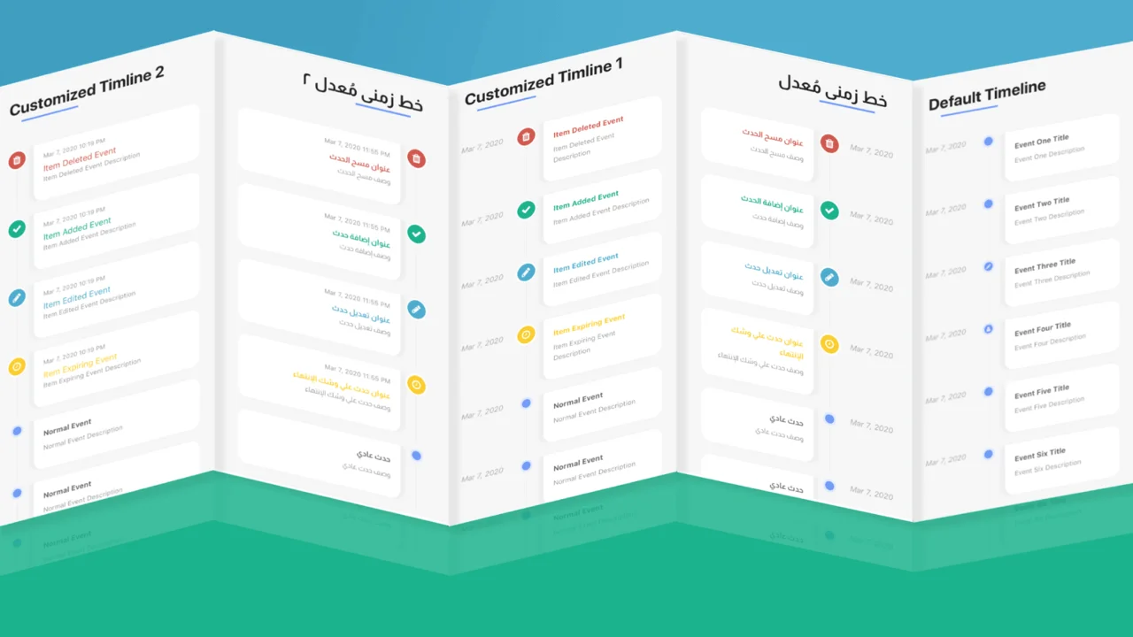 React Native Just Timeline