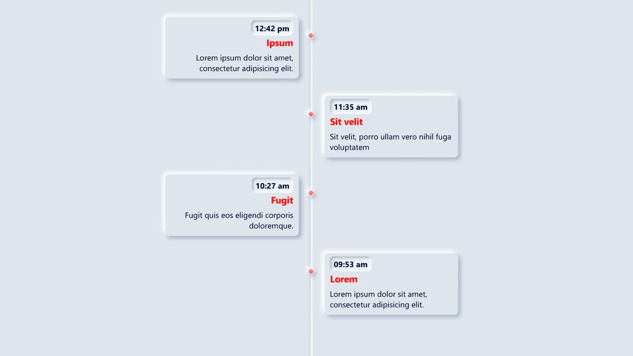 Vertical Timeline Component in React