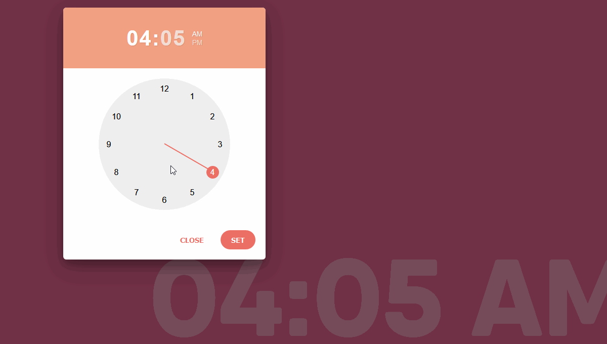 Collection of free ReactJS timepickers