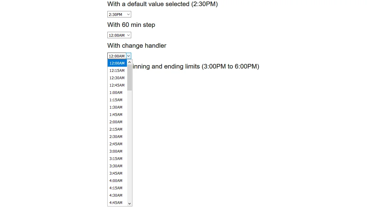 basic-react-timepicker