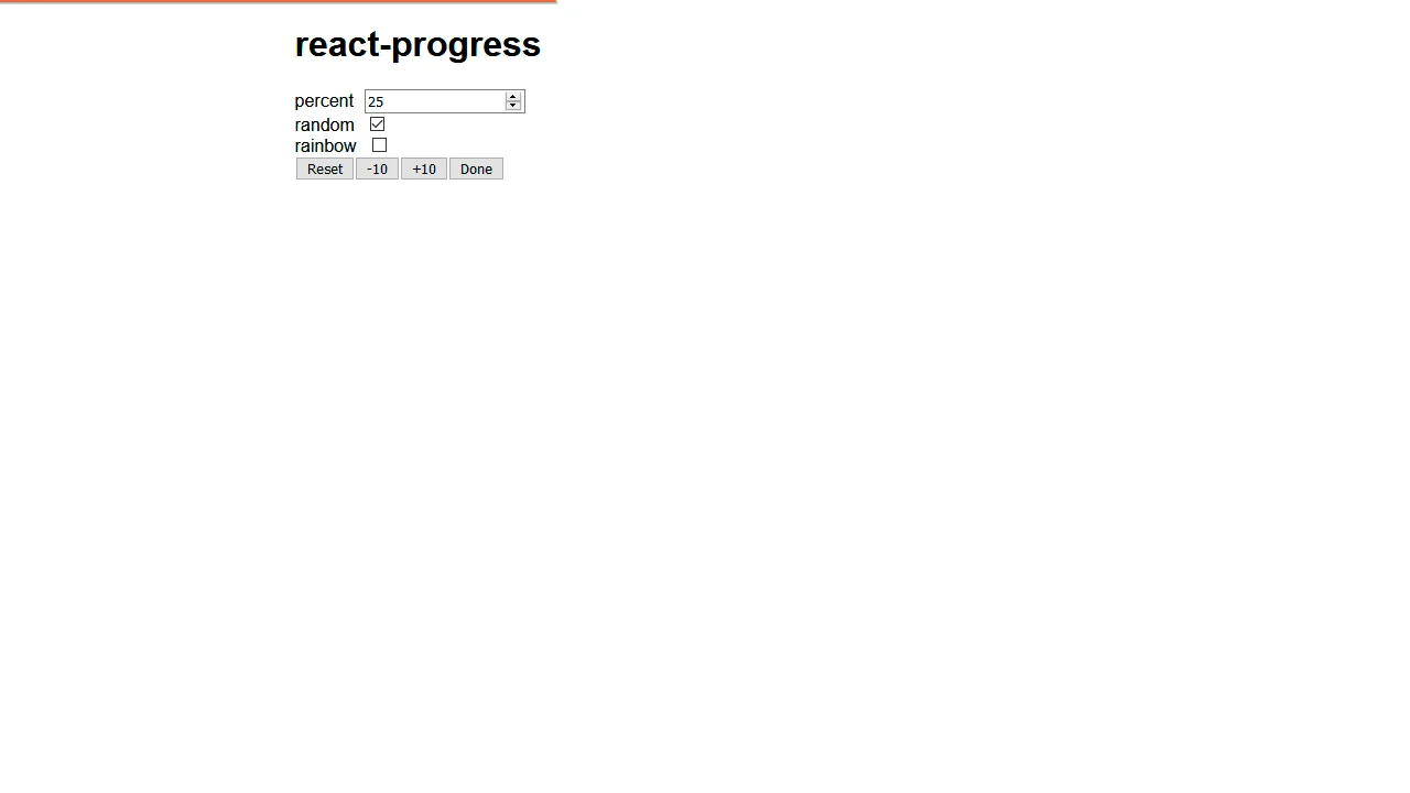 React Progress