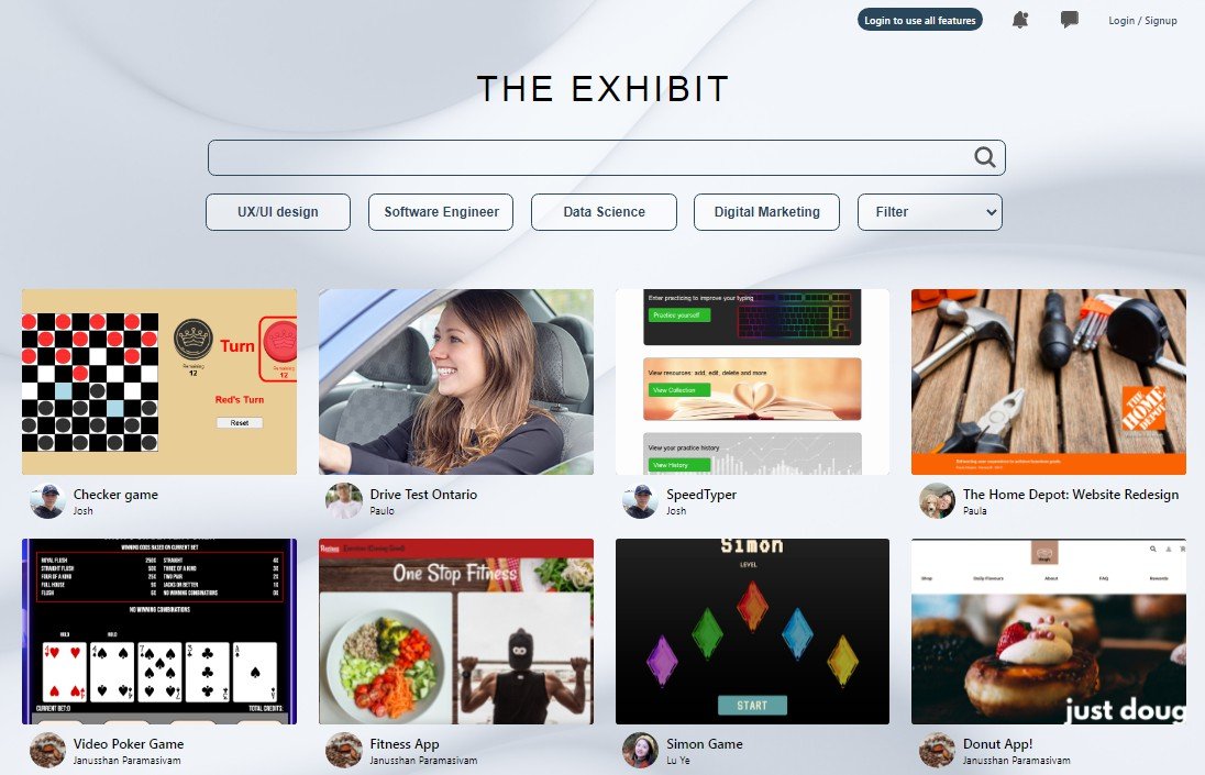 The Exhibit: An App Where Everyone Can Share Their Projects