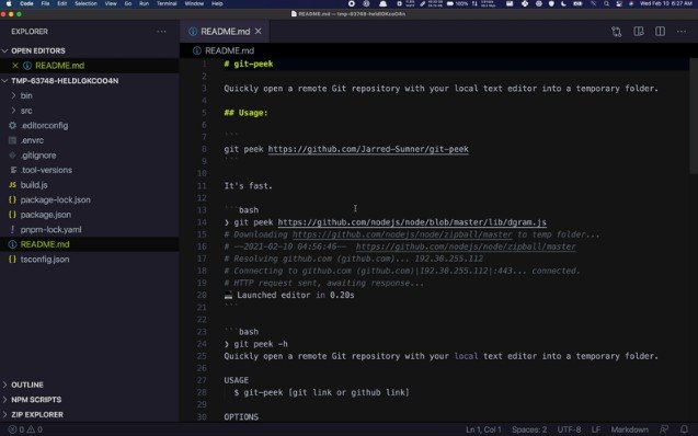 The Netflix Github organization by fetching from Github's REST API