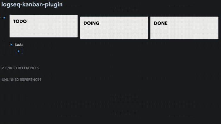 This helper plugin draws kanban boards using the outliner approach