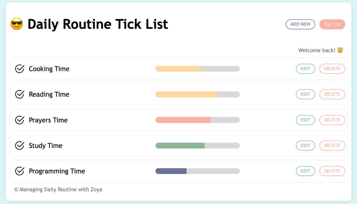 TODO APP built with Postgres and React