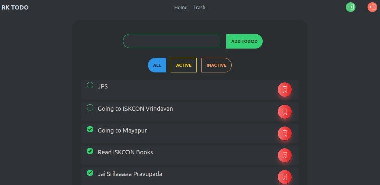 Todo App with Django and React