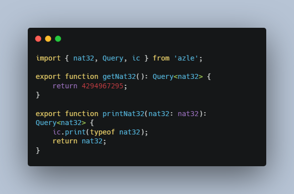 TypeScript CDK for the Internet Computer