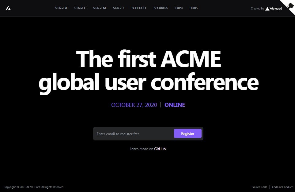 Virtual Event Starter Kit Built With Next.js
