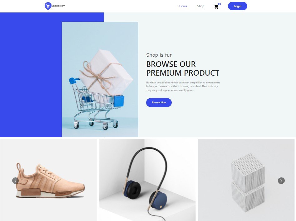 A Group Project for creating an E-commerce Website with MERN stack