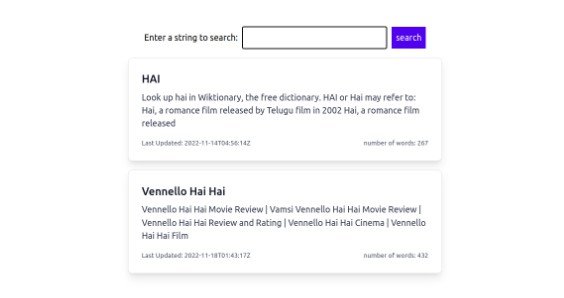 Wikipedia API App using React and Tailwlind CSS