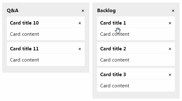 Yet another Kanban/Trello board lib for React