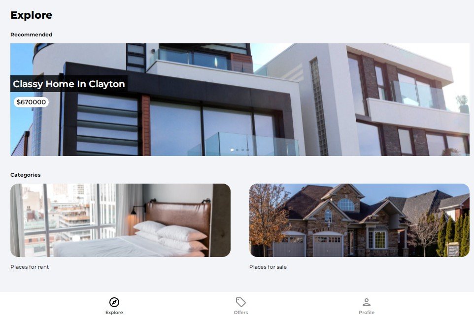 A House Marketplace App Built With JavaScript/React Vite