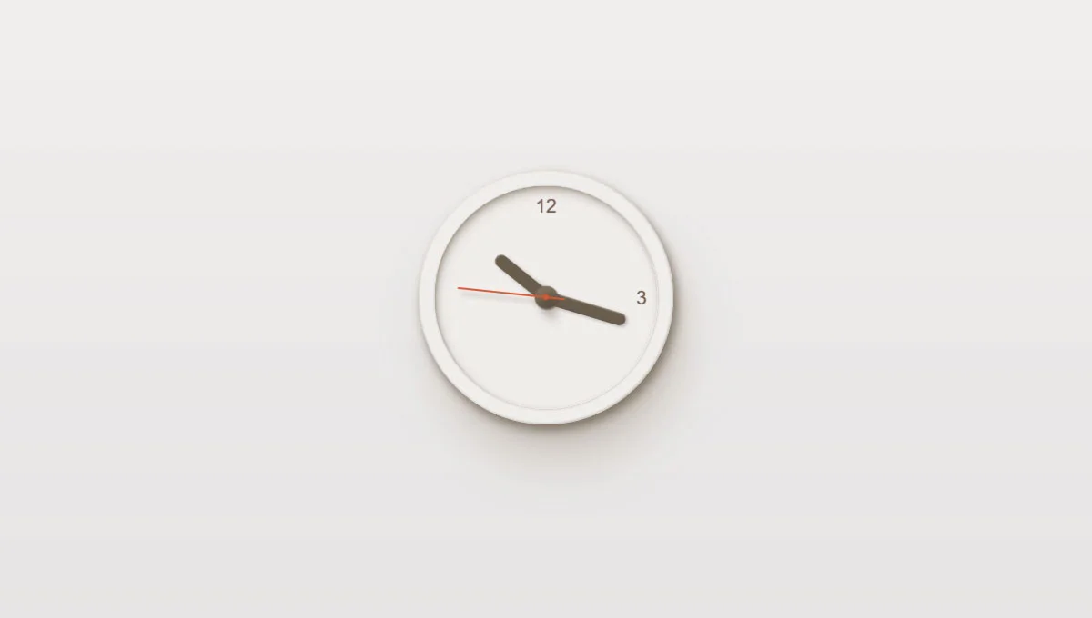 CSS Clock
