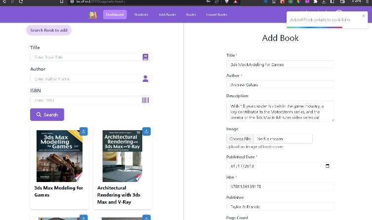 A library Management System made in MERN stack