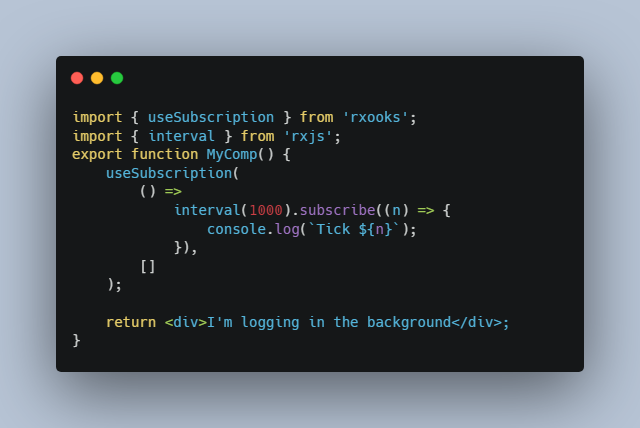 A library of RxJS-related hooks