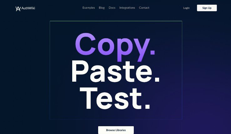 A Library that would ensure developers do not reinvent the wheel anymore as far as Authentication is concerned
